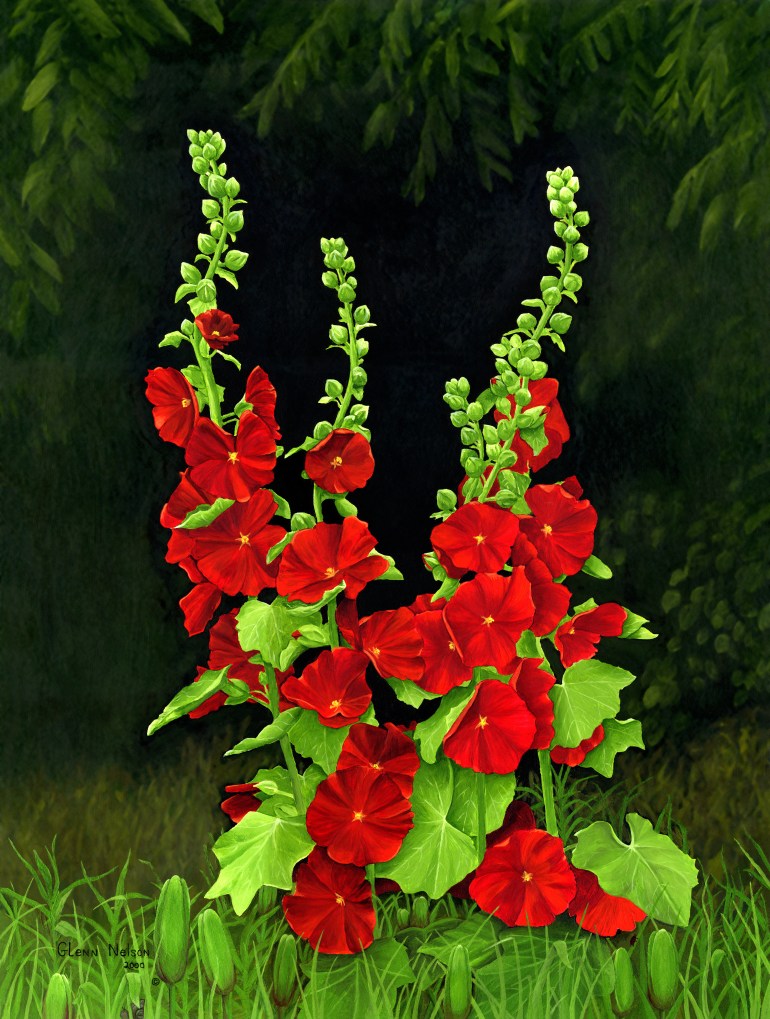 Paintings red flo 001 copy