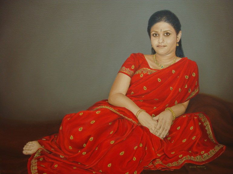 The Red Saree copy